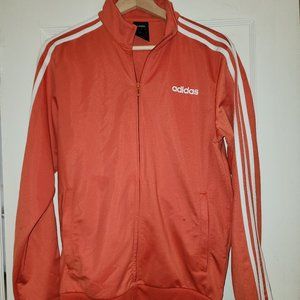 Mens Adidas Orange track jacket